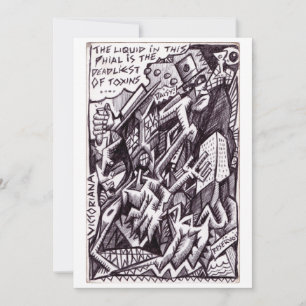 Anarchist at Large Flat Card