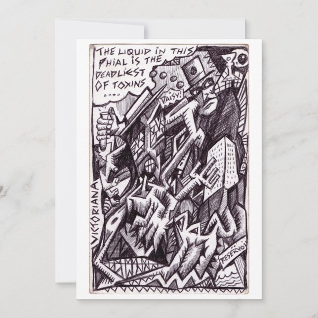 Anarchist at Large Flat Card (Front)