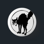 Anarchist Cat 3 Cm Round Badge<br><div class="desc">a Cat for Anarchy</div>