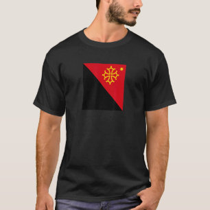 Anarchist Communist Federation of Occitania Flag T-Shirt