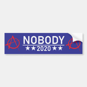 Anarchist party 2 bumper sticker