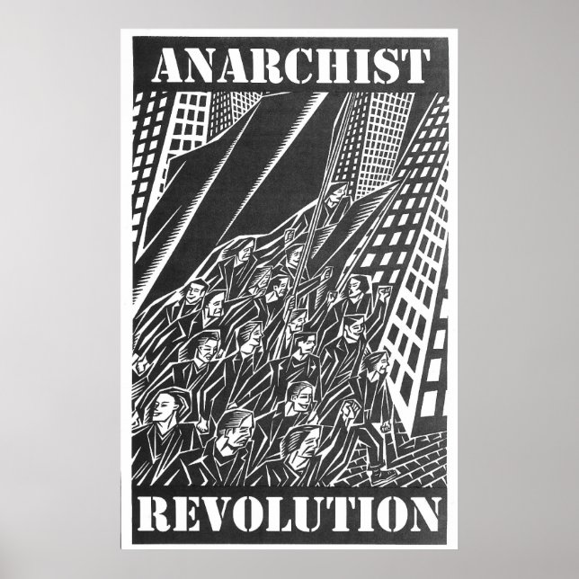 Anarchist Revolution poster (Front)