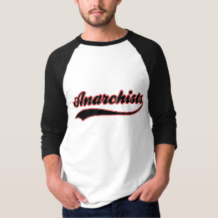 Anarchists Faux Baseball Jersey T-Shirt