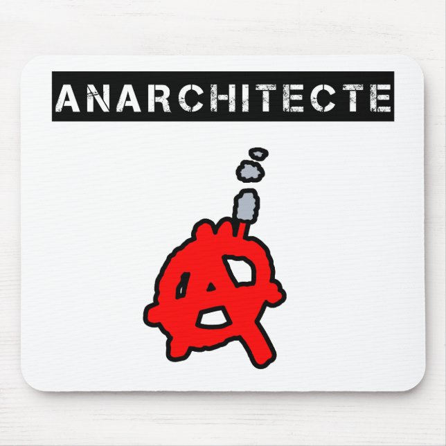 Anarchitecte - Word games - François City Mouse Mat (Front)