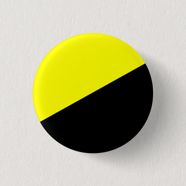 Anarcho- capitalism 3 cm round badge (Front)