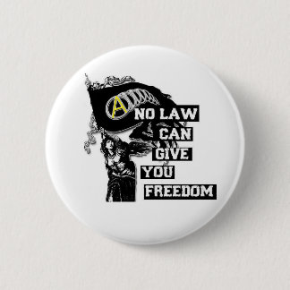 anarcho capitalist 6 cm round badge