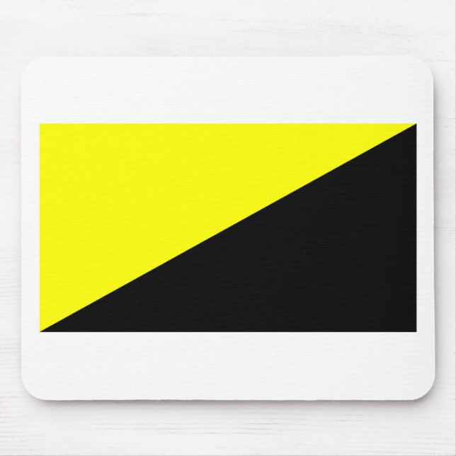 Anarcho-Capitalist Flag Mouse Mat (Front)