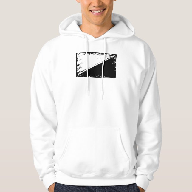 Anarcho-pacifism Flag Hoodie (Front)
