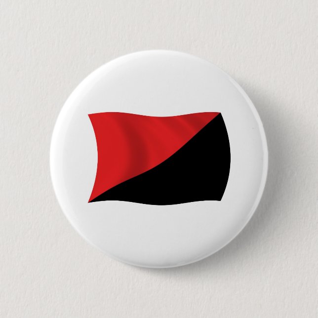 Anarcho-Syndicalism Flag Button (Front)
