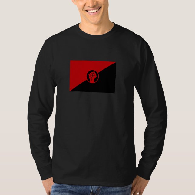 ANARCHO SYNDICALISM T-Shirt (Front)