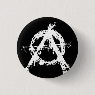 Anarchy 3 Cm Round Badge