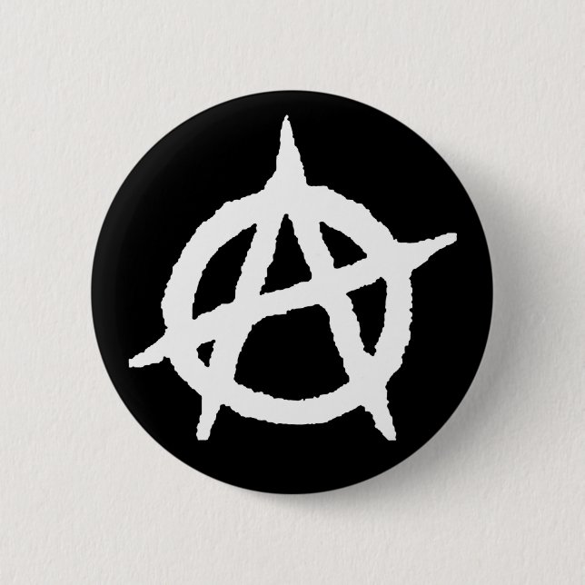 Anarchy 6 Cm Round Badge (Front)