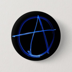 Anarchy 6 Cm Round Badge