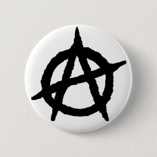 Anarchy 6 Cm Round Badge