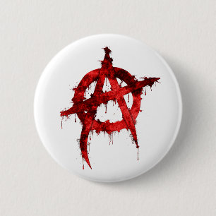 Anarchy 6 Cm Round Badge