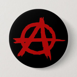 Anarchy 7.5 Cm Round Badge