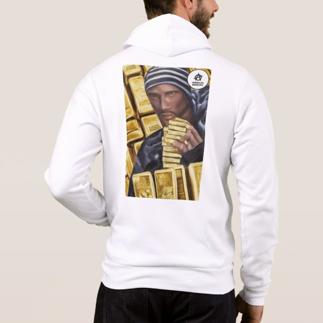 Anarchy Art T-Shirt Hoodie (Back)