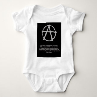 anarchy. baby bodysuit