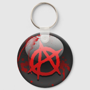 Anarchy Flag Key Ring