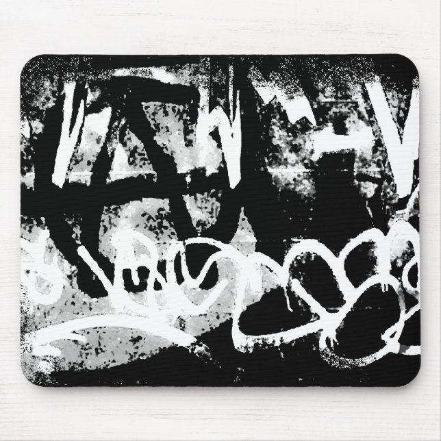Anarchy Graffiti Mouse Mat (Front)
