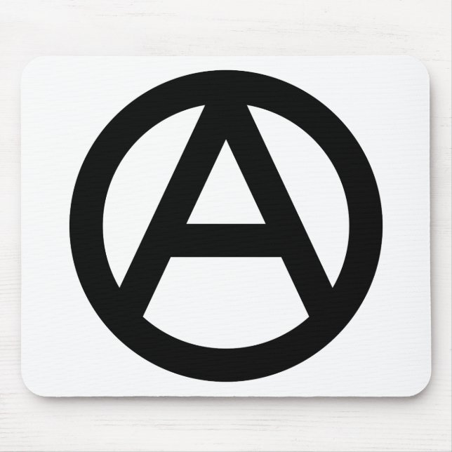 Anarchy Mouse Mat (Front)