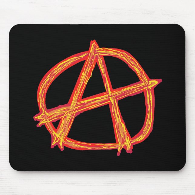 Anarchy Mouse Mat (Front)