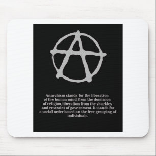 anarchy. mouse mat