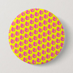 Anarchy Pattern 7.5 Cm Round Badge