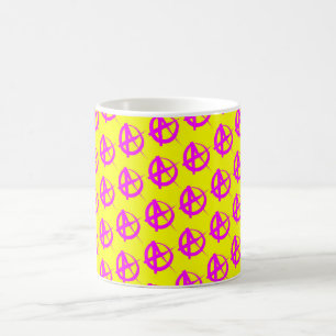 Anarchy Pattern Coffee Mug