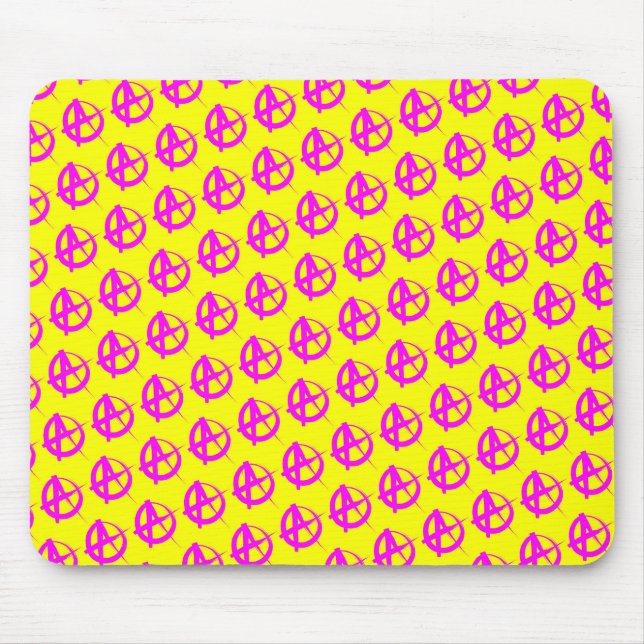 Anarchy Pattern Mouse Mat (Front)