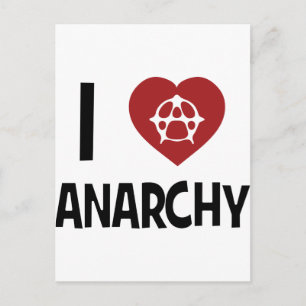 Anarchy ! postcard
