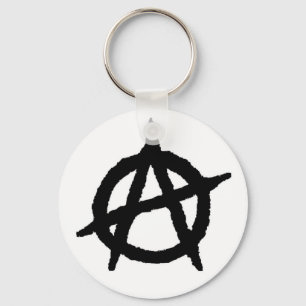 Anarchy Punk Keychain
