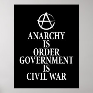 Anarchy quote poster