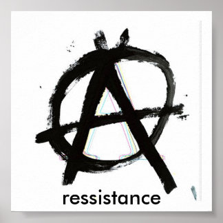 anarchy, ressistance poster