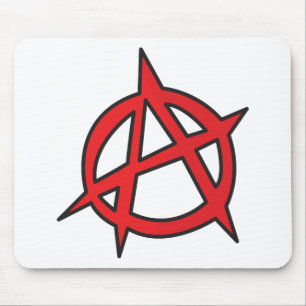 Anarchy Symbole Mouse Mat