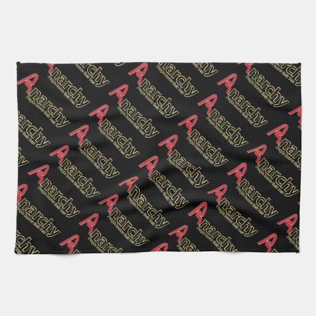 Anarchy Tea Towel (Horizontal)