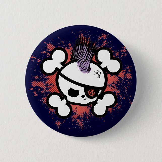 Anarkid 6 Cm Round Badge (Front)