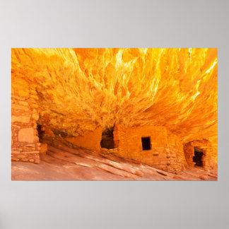 Anasazi Indian Ruins Poster