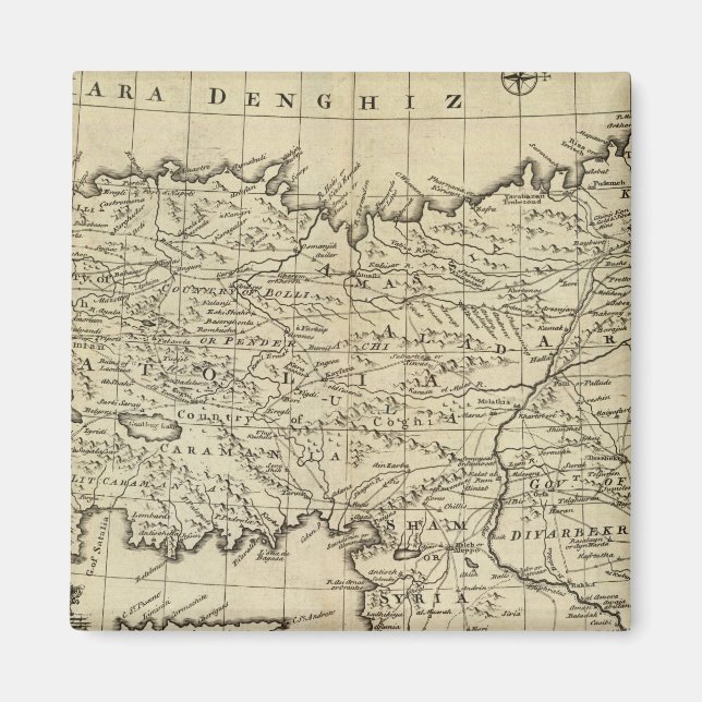 Anatolia, Syria Magnet (Front)