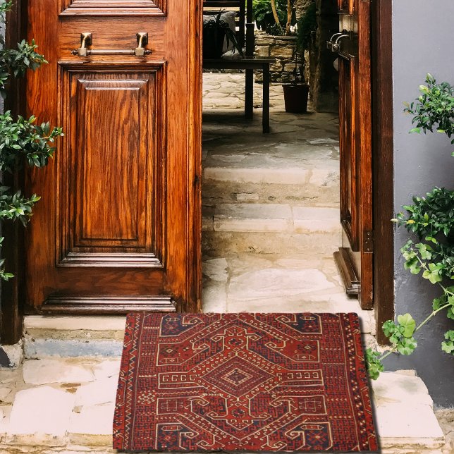Anatolian rug  - tribal doormat  (Creator Uploaded)