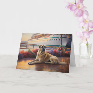 Anatolian Shepherd Christmas Cruise: Pawsome  Card