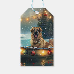 Anatolian Shepherd Christmas Festive Voyage Gift Tags