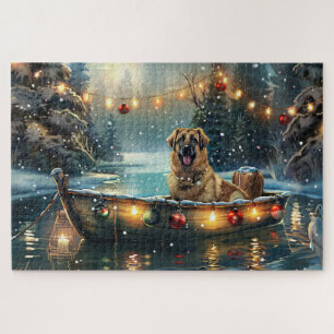 Anatolian Shepherd Christmas Festive Voyage Jigsaw Puzzle