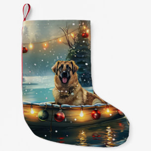Anatolian Shepherd Christmas Festive Voyage Small Christmas Stocking
