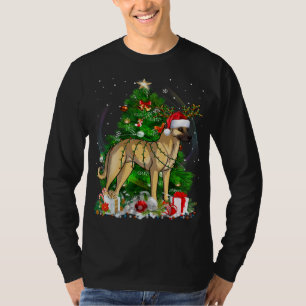 Anatolian Shepherd Christmas Tree Light Pajama Dog T-Shirt
