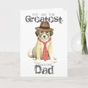 Anatolian Shepherd Dad Card