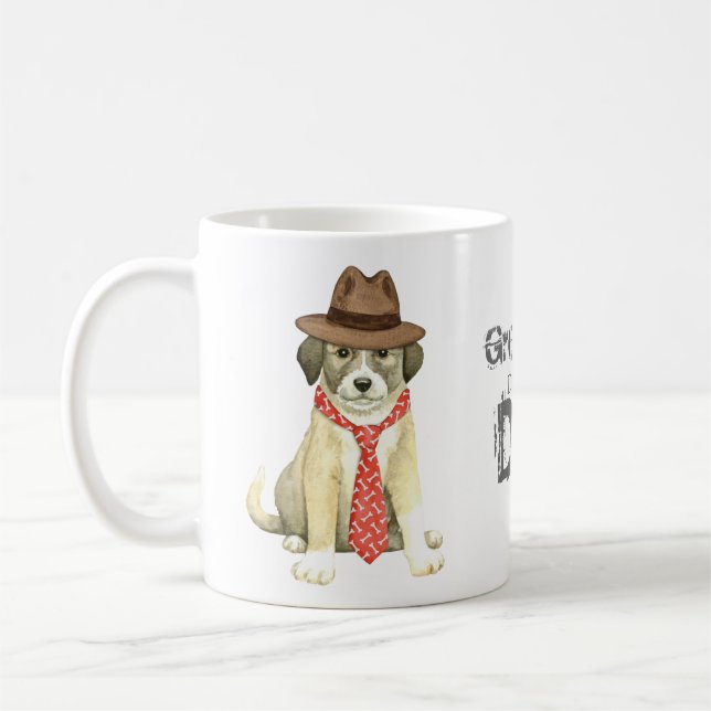 Anatolian Shepherd Dad Coffee Mug (Left)