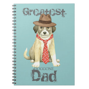 Anatolian Shepherd Dad Notebook