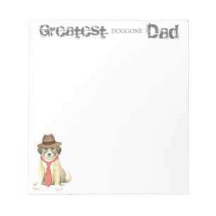 Anatolian Shepherd Dad Notepad