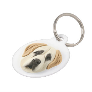Anatolian Shepherd Dog 3D Inspired Pet Tag